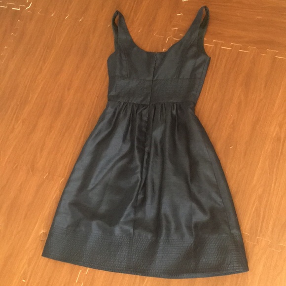 Vintage 90s JS Boutique Navy Pocket Dress! - Picture 2 of 8